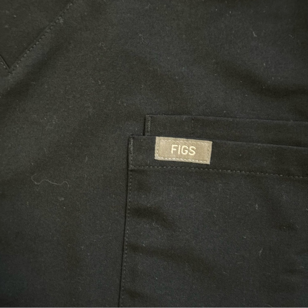 FIGS Technical Collection Mens Scrubs Top XXXL & Bottom XXL Set Black - Picture 6 of 16